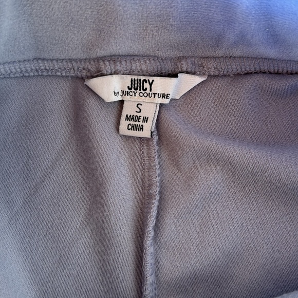 Juicy Couture Lilac Velour Track Pants - Picture 5 of 7